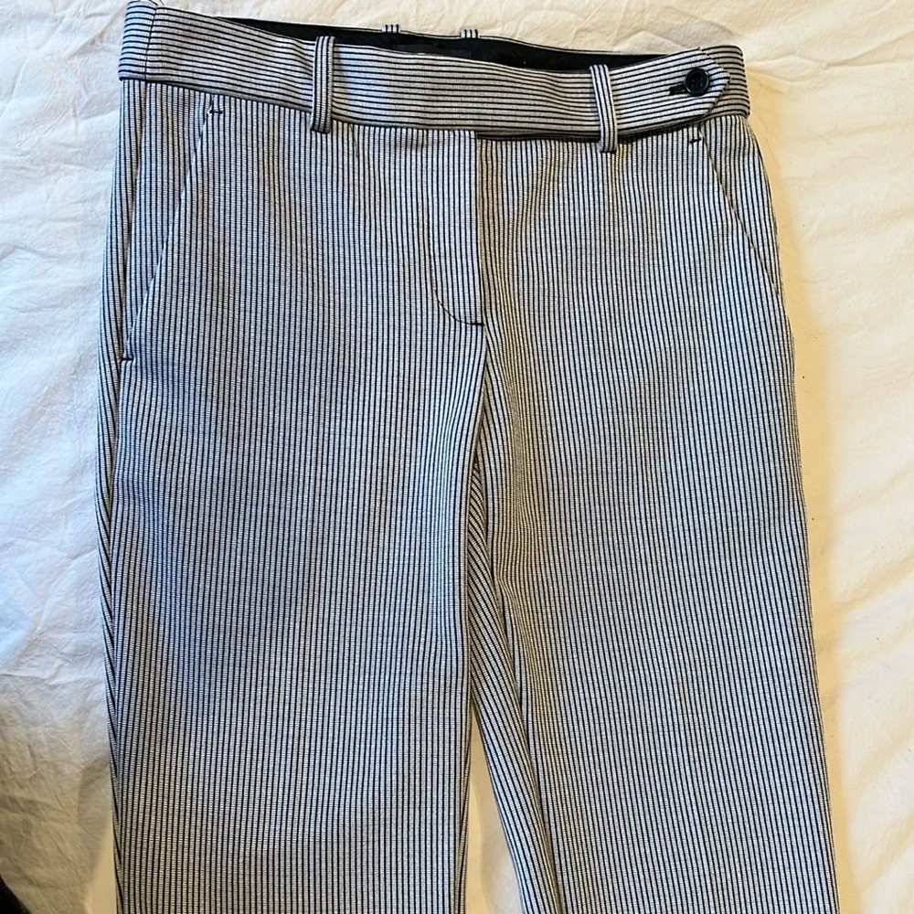 Women’s Striped Pants - Black and White